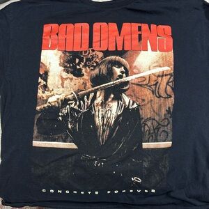Bad omens: concrete forever t shirt